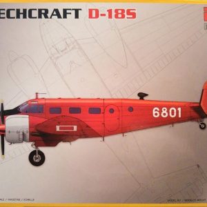 1/72 Beechcraft D-18S Yolcu-Yük Uçağı Maketi, PM Model0306