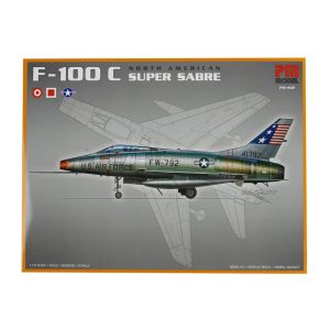 1/72 North American F-100 C Super Sabre Avcı-Bombardıman Uçağı Maketi, PM Model0402