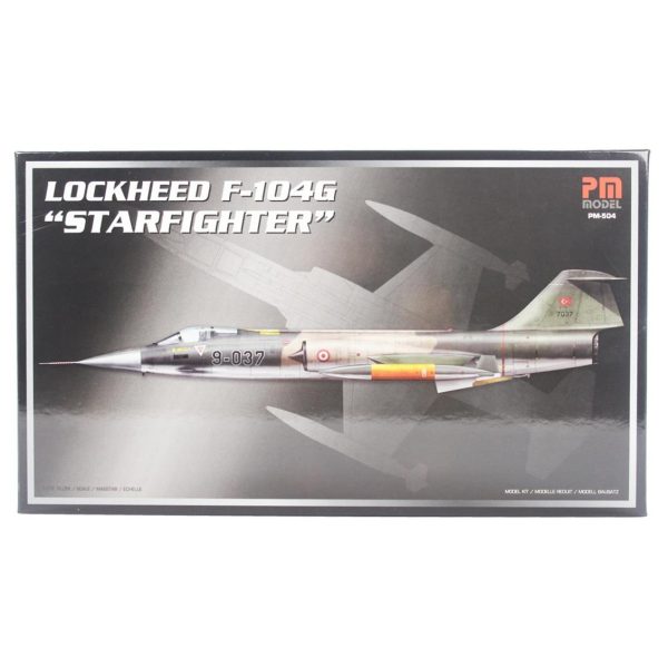 1/72 Lockheed F-104G Starfighter Bombardıman Uçağı Maketi, PM Model0504