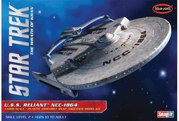 1/1000 Star Trek USS Reliant 11000 Uzay Aracı Maketi, Polar Lights 0906