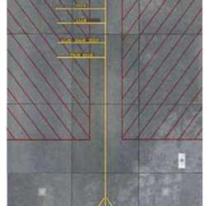 1/144 Parking Plate-Desıgn 3-Renkli-A4 Ebat, Nazca Decals Pp3