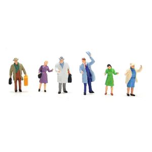 1/87 Kavuşan Yolcu Figürleri 6 Adet, Preiser 10028
