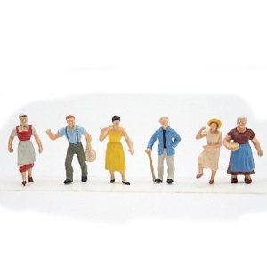 1/87 Köylü Figürleri 6 Adet, Preiser 10040