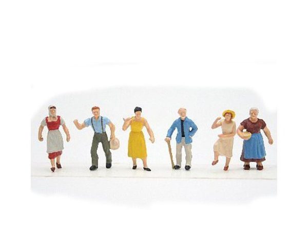 1/87 Köylü Figürleri 6 Adet, Preiser 10040