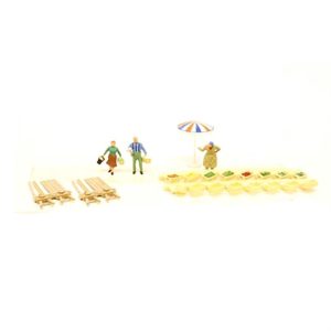 1/87 Pazar tezgahı Figürleri 6 Adet, Preiser 10056