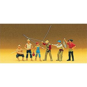 1/87 Balıkçı Figürleri 6 Adet, Preiser 10077