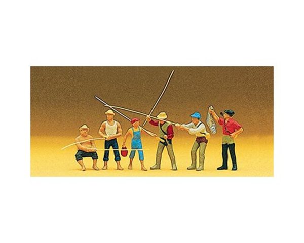 1/87 Balıkçı Figürleri 6 Adet, Preiser 10077