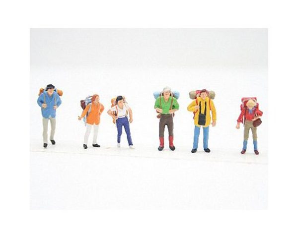 1/87 Traking Yapan İnsan Figürleri 6 Adet, Preiser 10113