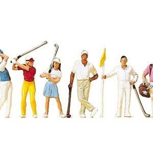 1/87 Golfçü Figürleri 6 Adet, Preiser 10231