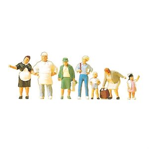 1/87 Fırıncı Figürleri 6 Adet, Preiser 10275