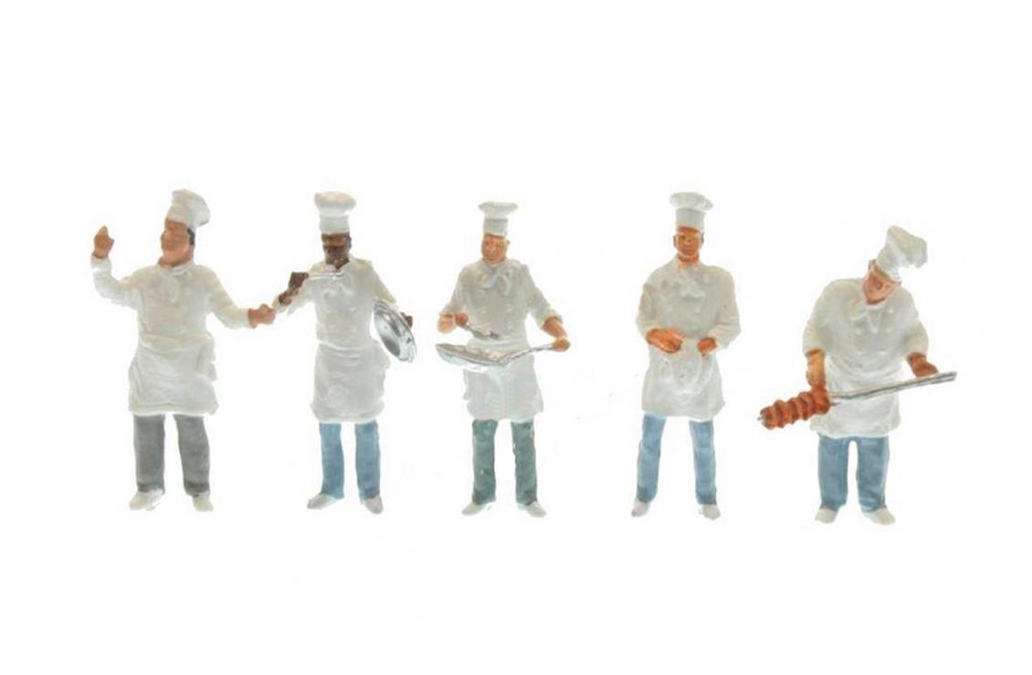 1/87 Aşçı Figürleri 6 Adet, Preiser 10329