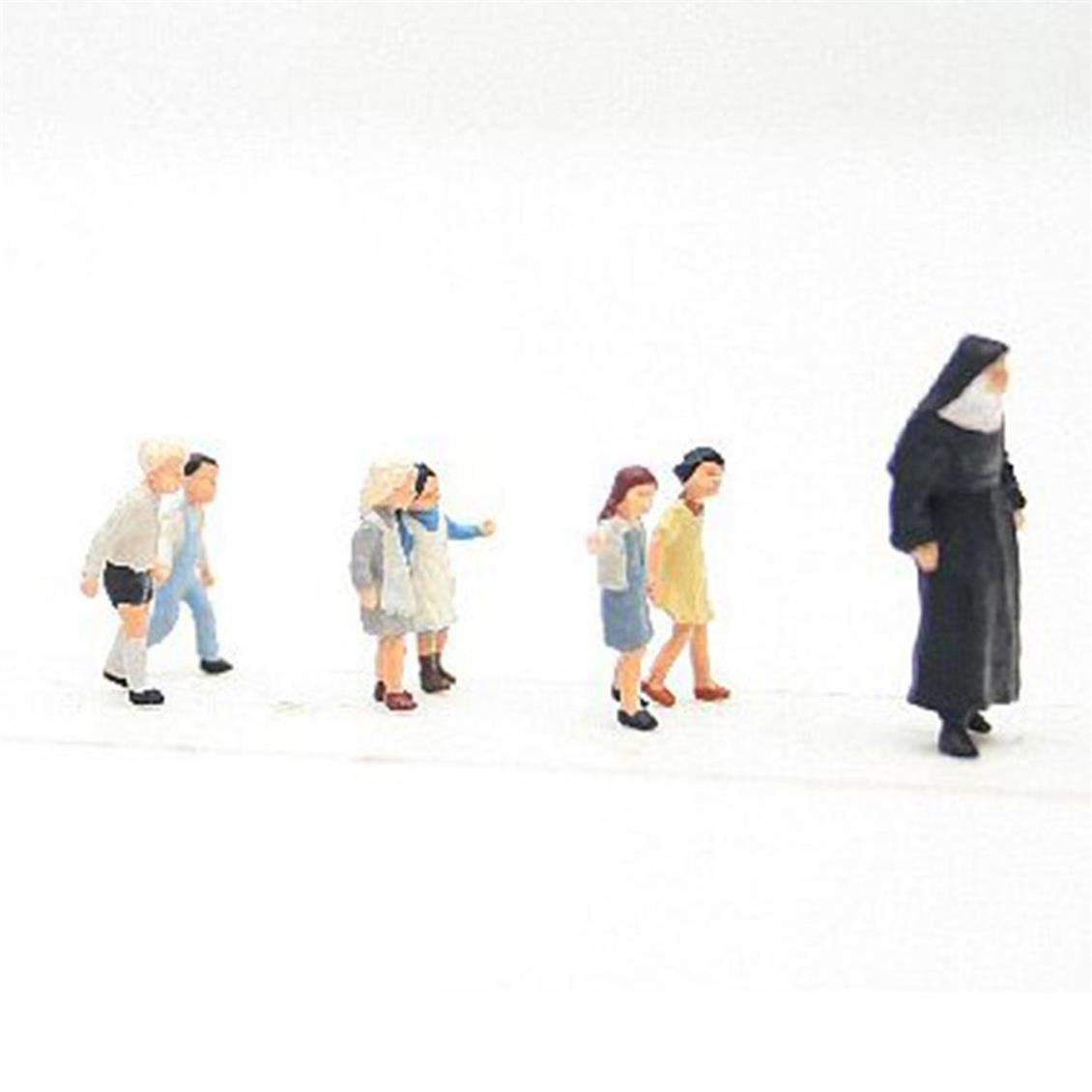 1/87 Rahibe ve Çocuk Figürleri 6 Adet, Preiser 10401