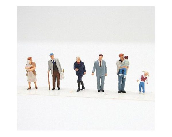1/87 Çocuk Yolcu Figürler 6 Adet, Preiser 10415