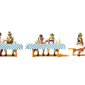 1/87 Oktoberfest Figürleri 6 Adet, Preiser 10447