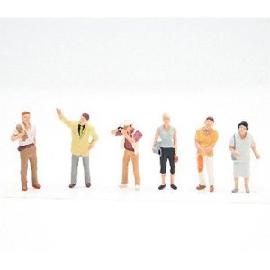 1/87 Şirket Gezisi Figürleri 6 Adet, Preiser 10467