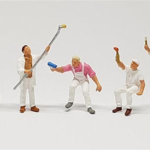 1/87 Boyacı ve Ekipman Figürleri 6 Adet, Preiser 10478