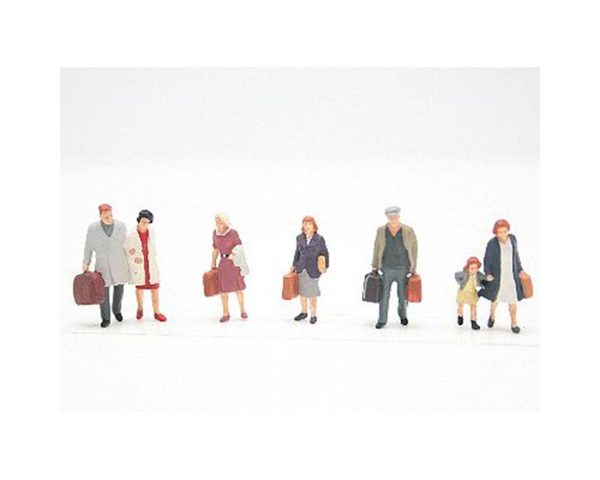 1/87 Turist Figürleri 6 Adet, Preiser 10505