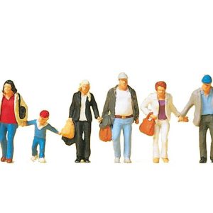 1/87 Yolcu Çift Figürleri 6 Adet, Preiser 10516