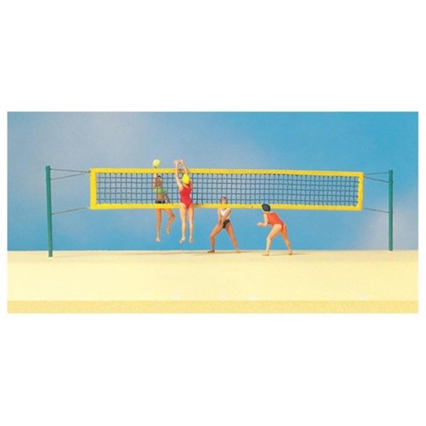 1/87 Plaj Voleybolu Figürleri 6 Adet, Preiser 10528