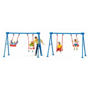 1/87 Salıncaktaki Çocuk Figürleri 6 Adet, Preiser 10630