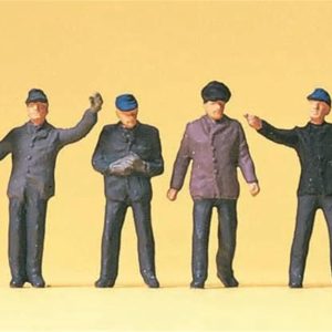 1/87 Hat Personeli (DB) Figürleri 6 Adet, Preiser 14018