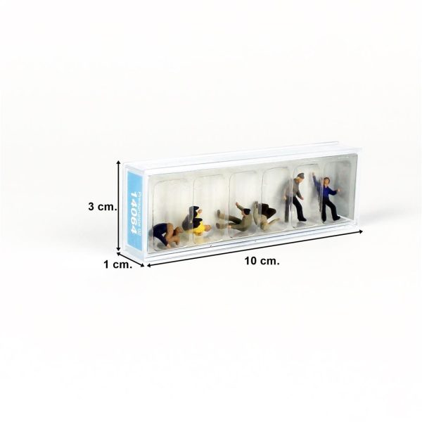 1/87 İşciler Figürleri 6 Adet, Preiser 14064 - Görsel 3