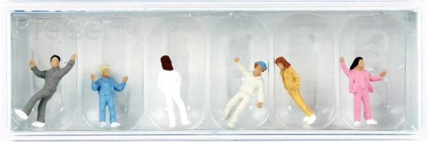 1/87 Çocuk Figürleri 6 Adet, Preiser 14139 - Görsel 2