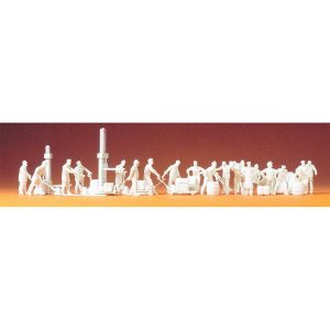 1/87 Eşya Yükleyen İnsan Figürleri 21 Adet, Preiser 16348