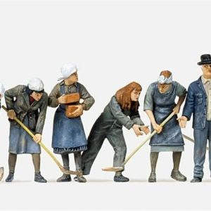 1/87 Kadın İnşaat İşçisi Figürleri 6 Adet, Preiser 16568