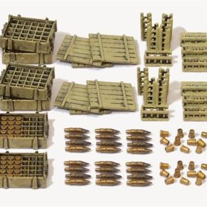 1/87 1939-45 Cephane ve Sandıkları Modelleri 30 Adet, Preiser 16603