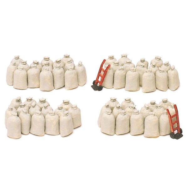 1/87 Torbalar Modelleri 60 Adet, Preiser 17102