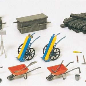 1/87 Kaynakçı Ekipmanları Modelleri 25 Adet, Preiser 17175