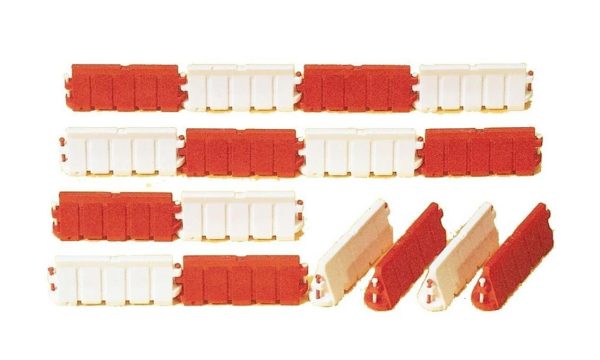 1/87 Beton Bariyer Modelleri 16 Adet, Preiser 17178