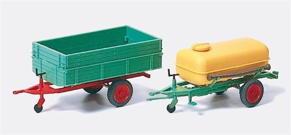 1/87 Traktör Römorku Modelleri 2 Adet, Preiser 17917