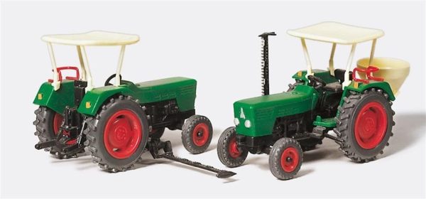 1/87 Deutz D6206 Traktör Modelleri 2 Adet, Preiser 17920
