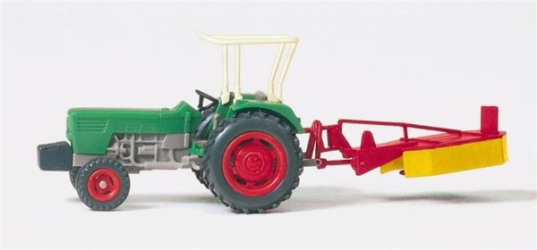1/87 Deutz D6206 Tırmıklı Traktör Modeli, Preiser 17930