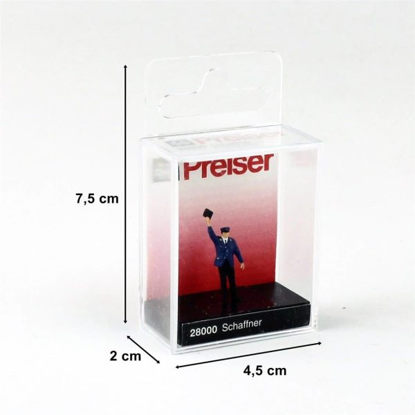 1/87 Kondüktör Figürü, Preiser 28000 - Görsel 3