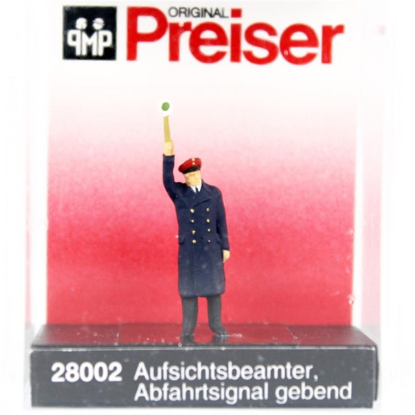 1/87 Sinyalci Şefi Figürü, Preiser 28002 - Görsel 3