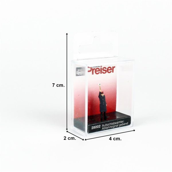 1/87 Sinyalci Şefi Figürü, Preiser 28002 - Görsel 4
