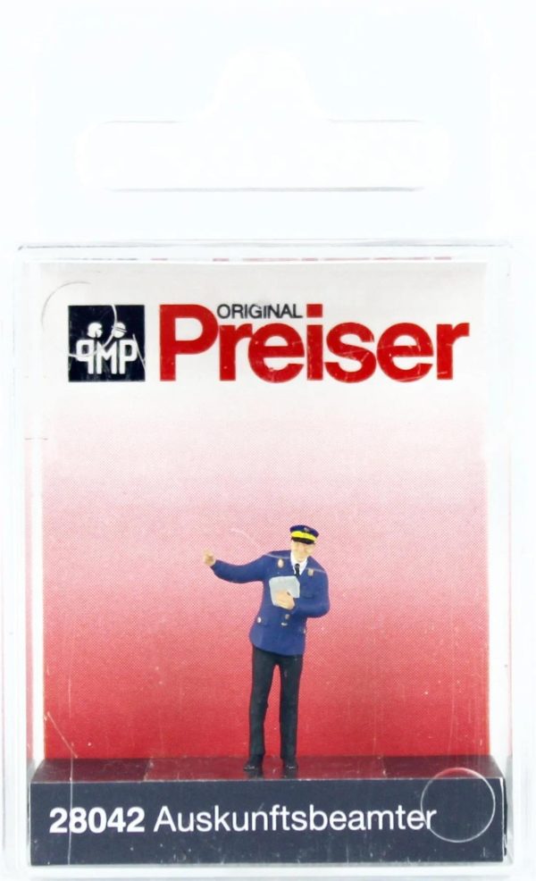 1/87 Biletçi Figürü, Preiser 28042 - Görsel 2