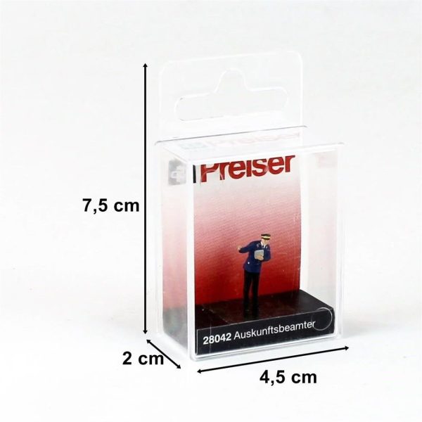 1/87 Biletçi Figürü, Preiser 28042 - Görsel 3