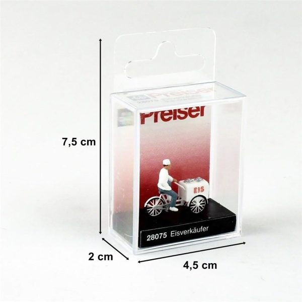 1/87 Arabalı Seyyar Satıcı Figürü, Preiser 28075 - Görsel 3