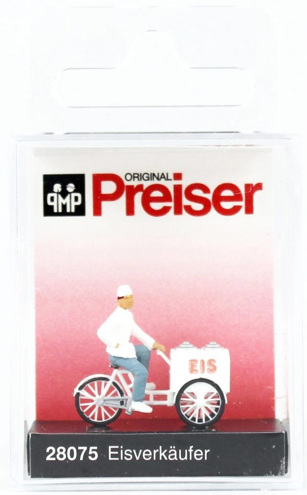 1/87 Arabalı Seyyar Satıcı Figürü, Preiser 28075 - Görsel 2