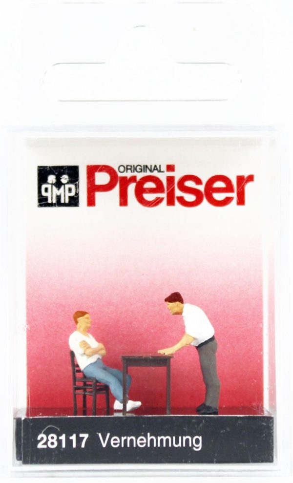 1/87 Zanlı ve Polis Figürleri, Preiser 28117 - Görsel 2