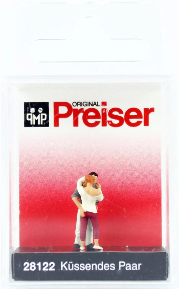 1/87 Öpüşen Çift Figürleri, Preiser 28122 - Görsel 2