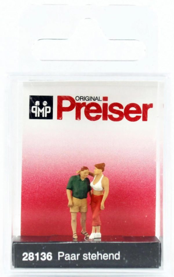 1/87 Ayakta Duran Çift Figürleri, Preiser 28136 - Görsel 2