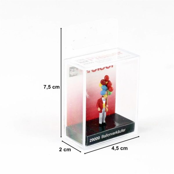 1/87 Baloncu ve Balonları Figürü, Preiser 29000 - Görsel 3
