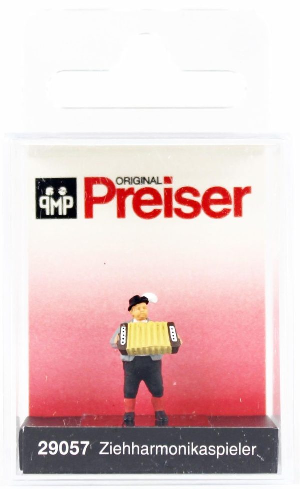 1/87 Akardeon Çalgıcısı Figürü, Preiser 29057 - Görsel 2