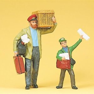 1/22.5 Hammal ve Gazete Satıcısı Figürleri, Preiser 45063