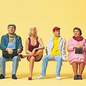 1/22.5 sitzende reisende Figürleri, Preiser 45154